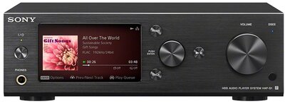 SONY High-Resolution Audio HDD Player (HAPS1) - Black | Epic Audio