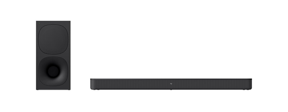 slide 1 of 6, show larger image, 2.1ch soundbar with powerful wireless subwoofer | ht-sc40