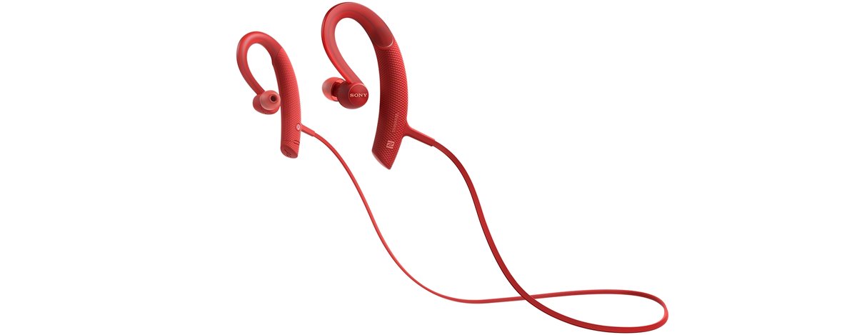 Sony MDR-XB80BS - Sports - earphones with mic - in-ear - over-the 