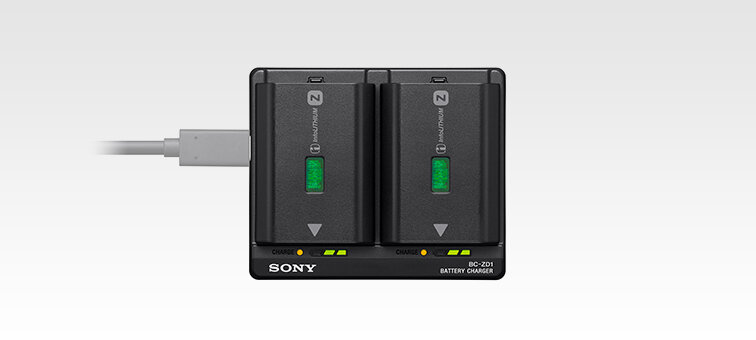 Sony BC ZD1 Dual Battery Charger for NP FZ100 Black BCZD1 - Best Buy
