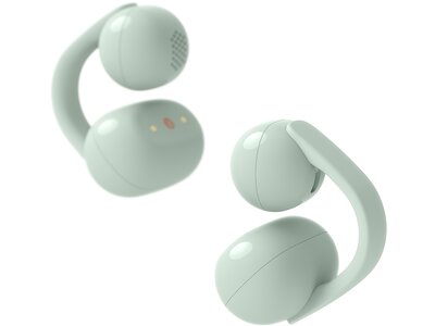 SONY LinkBuds ワイヤレスイヤホン ホワイト・グリーン Sony LinkBuds Clip Truly Wireless Open Earbuds | Green | WF-LC900