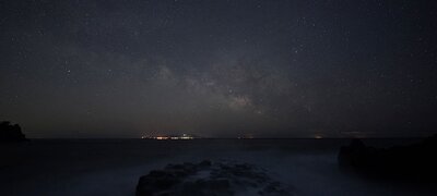 Beautifully rendered night skies