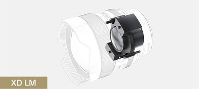 Precise, quiet AF for stills and movies