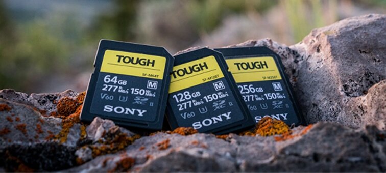 Sony SF-M TOUGH Series UHS-II SDXC Memory Card — The Sony Shop