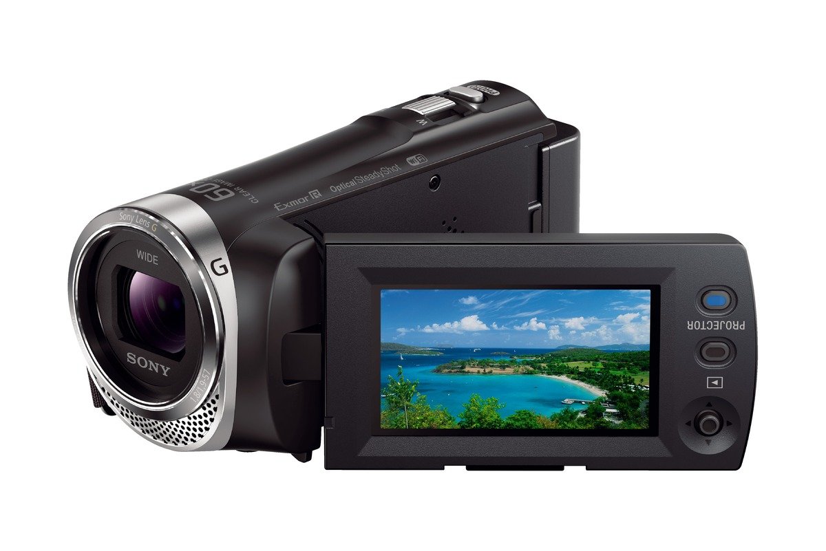 Sony HDR-PJ340/B Black HD Camcorder with 30x Optical Zoom, 2.7