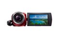 slide 2 of 7, zoom in, 16gb full hd camcorder with projector