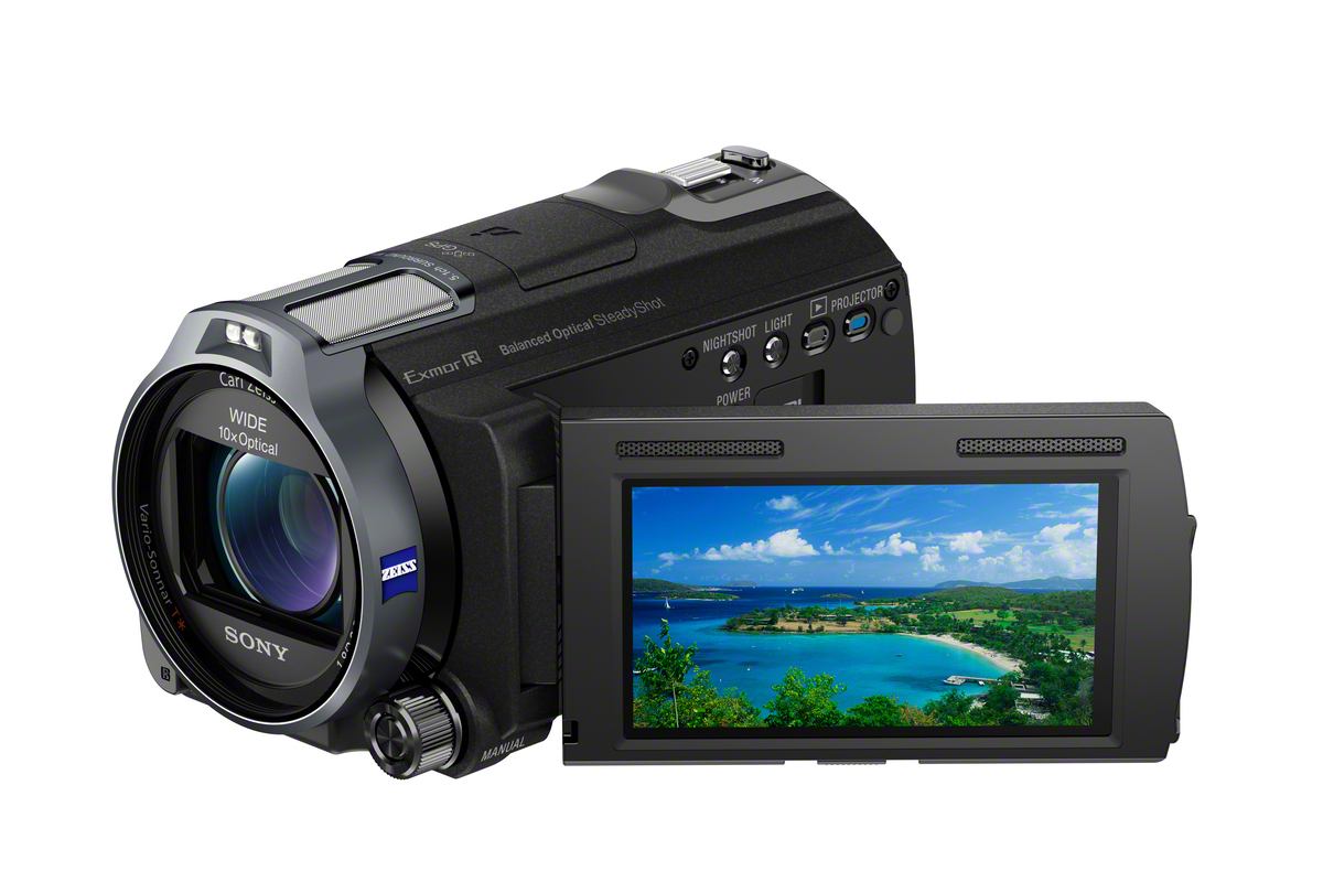 Sony Handycam HDR-PJ710V - Camcorder with projector - 1080p 