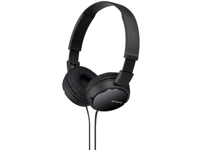 Sony Wired On-Ear Headphones | Black | MDR-ZX110