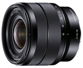 E 10-18mm F4 OSS E-mount Wide Zoom Lens
