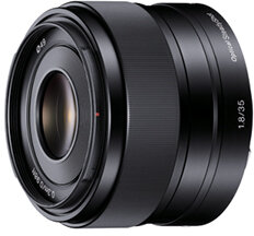Sony E 35mm F1.8 OSS APS-C Standard Prime Lens with Optical 