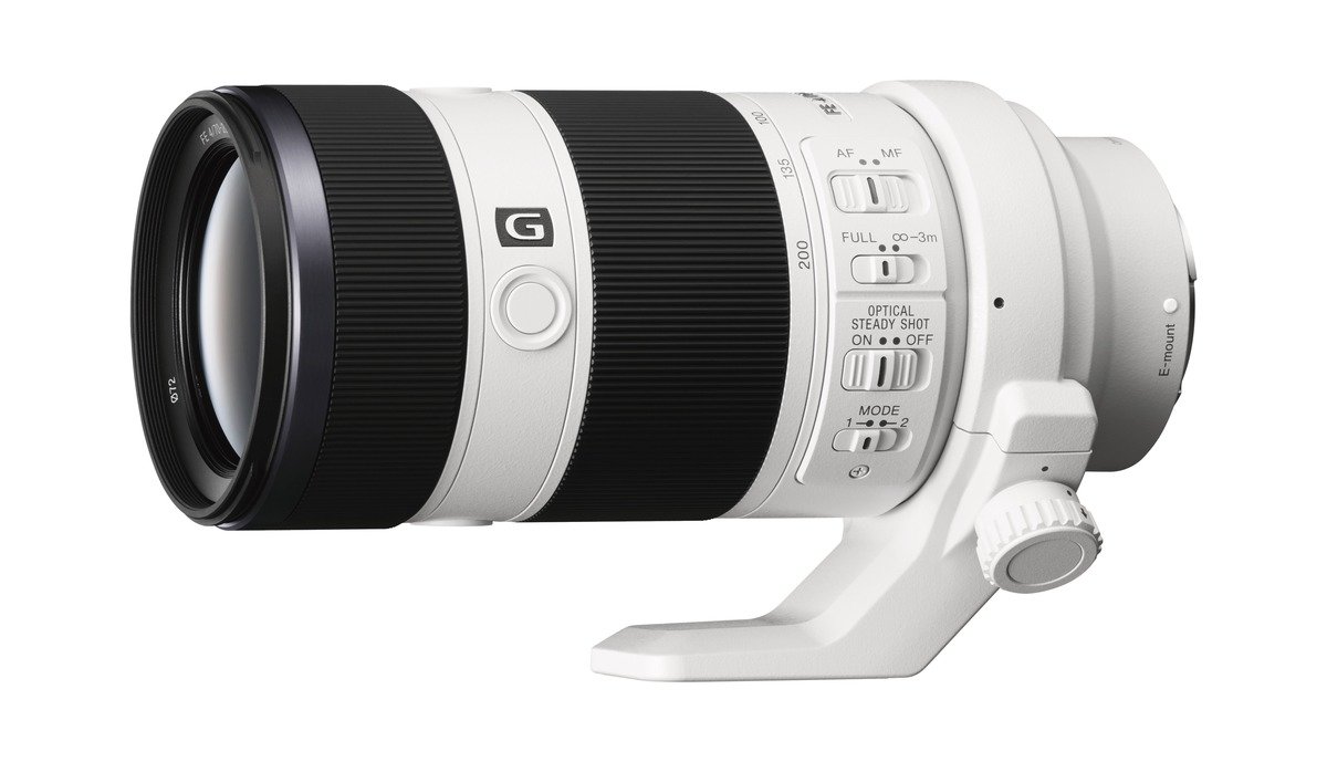 Sony FE 70-200mm f/4 G OSS Full-Frame E-Mount Zoom Lens - White