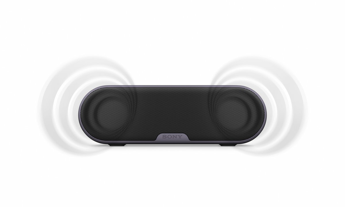 Sony Portable Bluetooth Speaker, Black, SRS-XB2 - Walmart.com