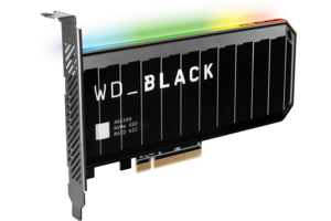 WD BLACK<sup>™</sup> AN1500 NVMe<sup>™</sup> Add-in-Card - 1 TB