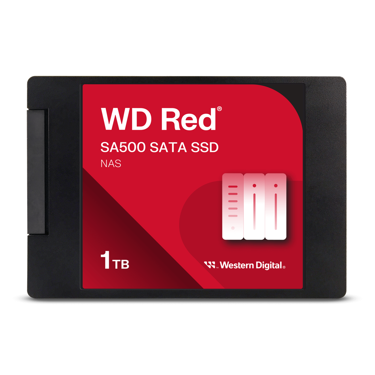 WD Red SA500 1TB SATA SSD ｘ 2 Western Digital 1TB WD Red SA500 NAS SATA SSD, Internal 2.5”/7mm