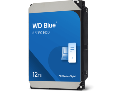 WD Blue PC Desktop Hard Drive - 12TB