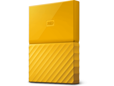 WD My Passport Portable Hard Drive 1TB Yellow
