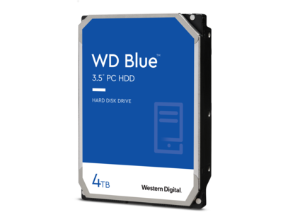 WD Blue 3.5" PC Hard Drive - 4TB