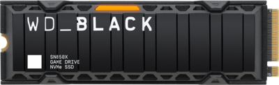 WD_BLACK SN850X NVMe<sup>™</sup> SSD Gaming Storage 1TB with Heatsink