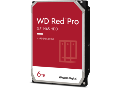 WD Red<sup>™</sup> Pro 6TB NAS Hard Drive