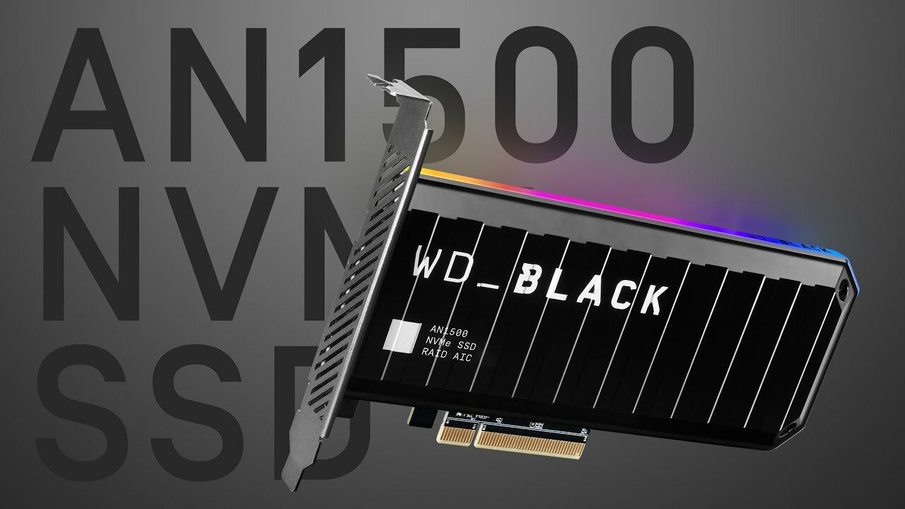 Western Digital WD BLACK AN1500 NVMe AIC 2TB PCI-Express 3.0 x8 