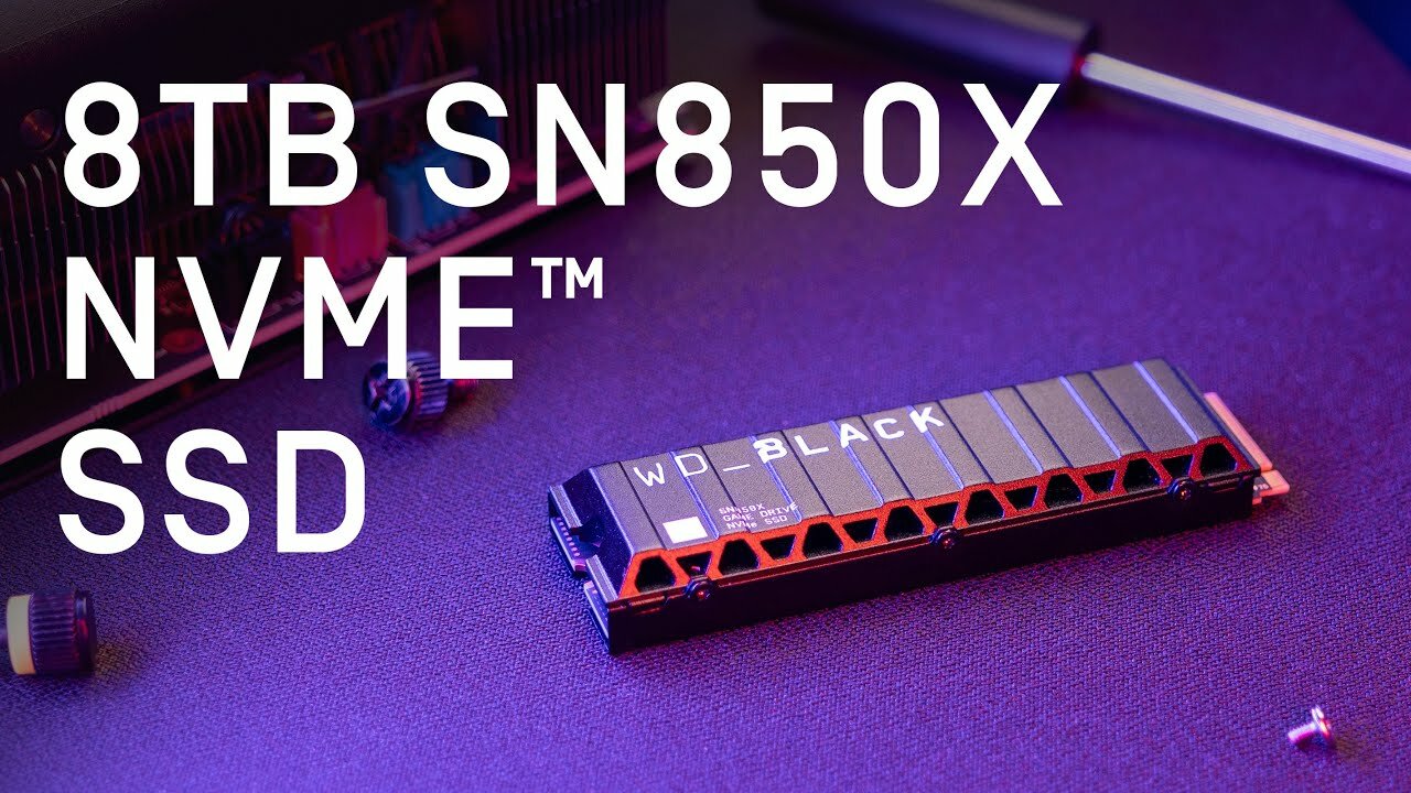 slide 1 of 3, show larger image, wd_black sn850x 4tb internal nvme ssd without heatsink