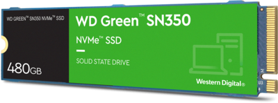 WD Green<sup>™</sup> SN350 NVMe<sup>™</sup> SSD - 480GB