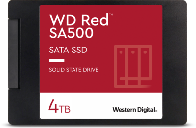 WD Red<sup>™</sup> SA500 NAS SATA SSD 4TB
