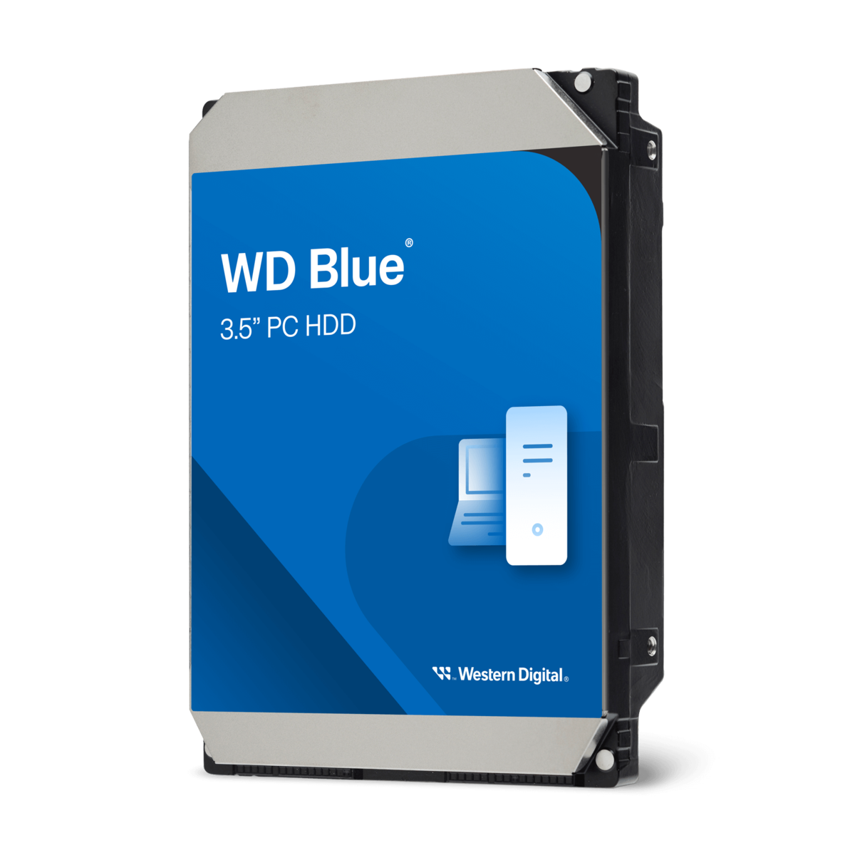 diapositiva 2 de 2, aumentar tamaño, wd blue 3.5in pc hard drive - 2tb