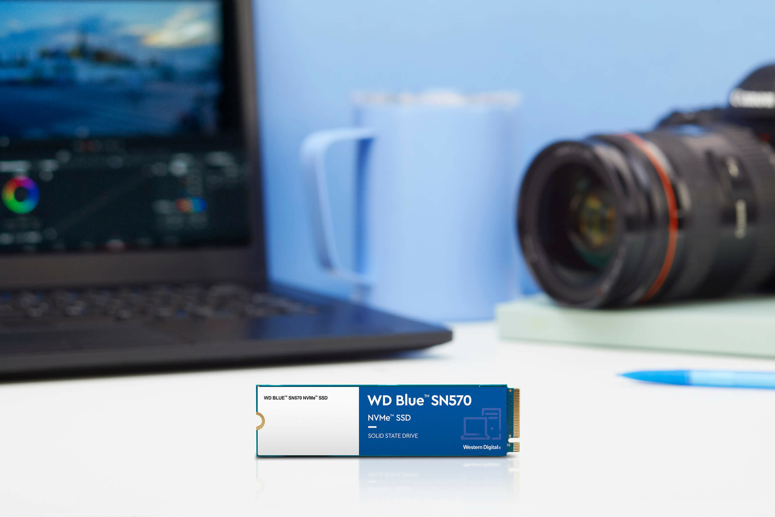 Shop | WD Blue SN570 NVMe SSD WDS200T3B0C - SSD - 2 TB - PCIe 3.0 x4 (NVMe)
