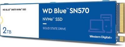 WD Blue<sup>™</sup> SN570 NVMe<sup>™</sup> SSD - 2TB