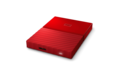 slide 6 of 8, zoom in, wd 2tb my passport portable hard drive - red