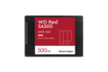 slide 1 of 3, zoom in, wd red sa500 nas sata ssd - 500gb