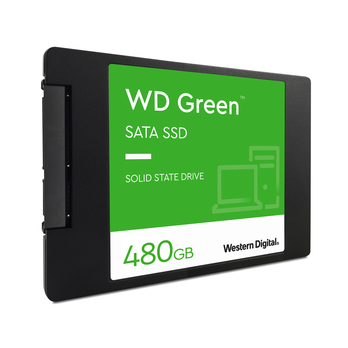 diapositiva 3 de 3, aumentar tamaño, wd green ssd 2.5"/7mm 480gb