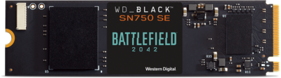 WD_BLACK SN750 SE NVMe SSD Battlefield 2042 Game Bundle 500GB