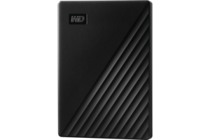 DISCO DURO EXTERNO WESTERN DIGITAL MY PASSPORT, 1 TB, USB 3.0 / 2.0.  NEGRO.(PN: WDBYVG0010BBK-WESN) - Atg