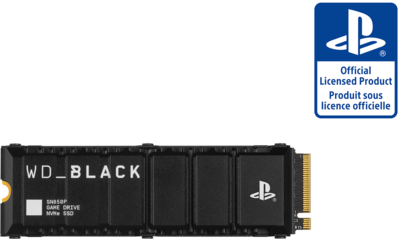  WD_BLACK 1TB SN850P NVMe M.2 SSD Officially Licensed Storage  Expansion for PS5 Consoles & Playstation DualSense Wireless Controller –  Galactic Purple : Video Games