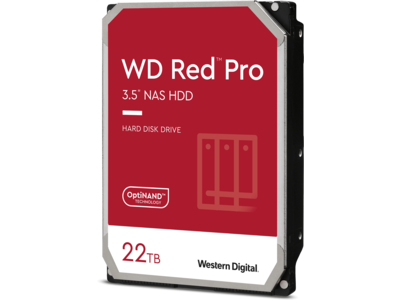 WD Red<sup>™</sup> Pro 22TB NAS Hard Drive