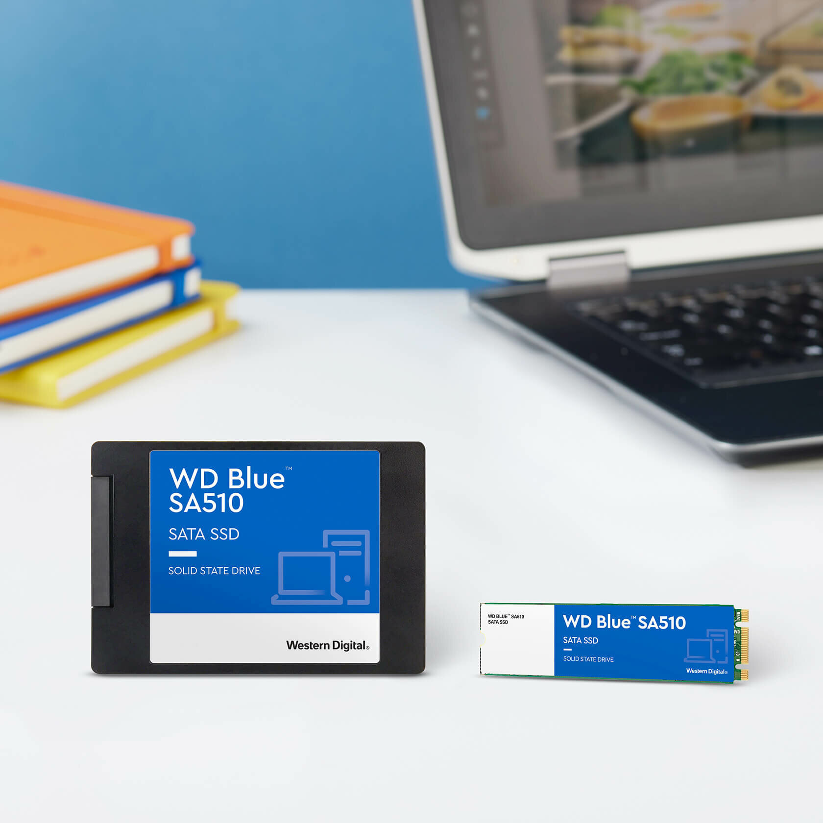 Western Digital 1TB WD Blue SA510 SATA SSD, Internal 2.5”/7mm