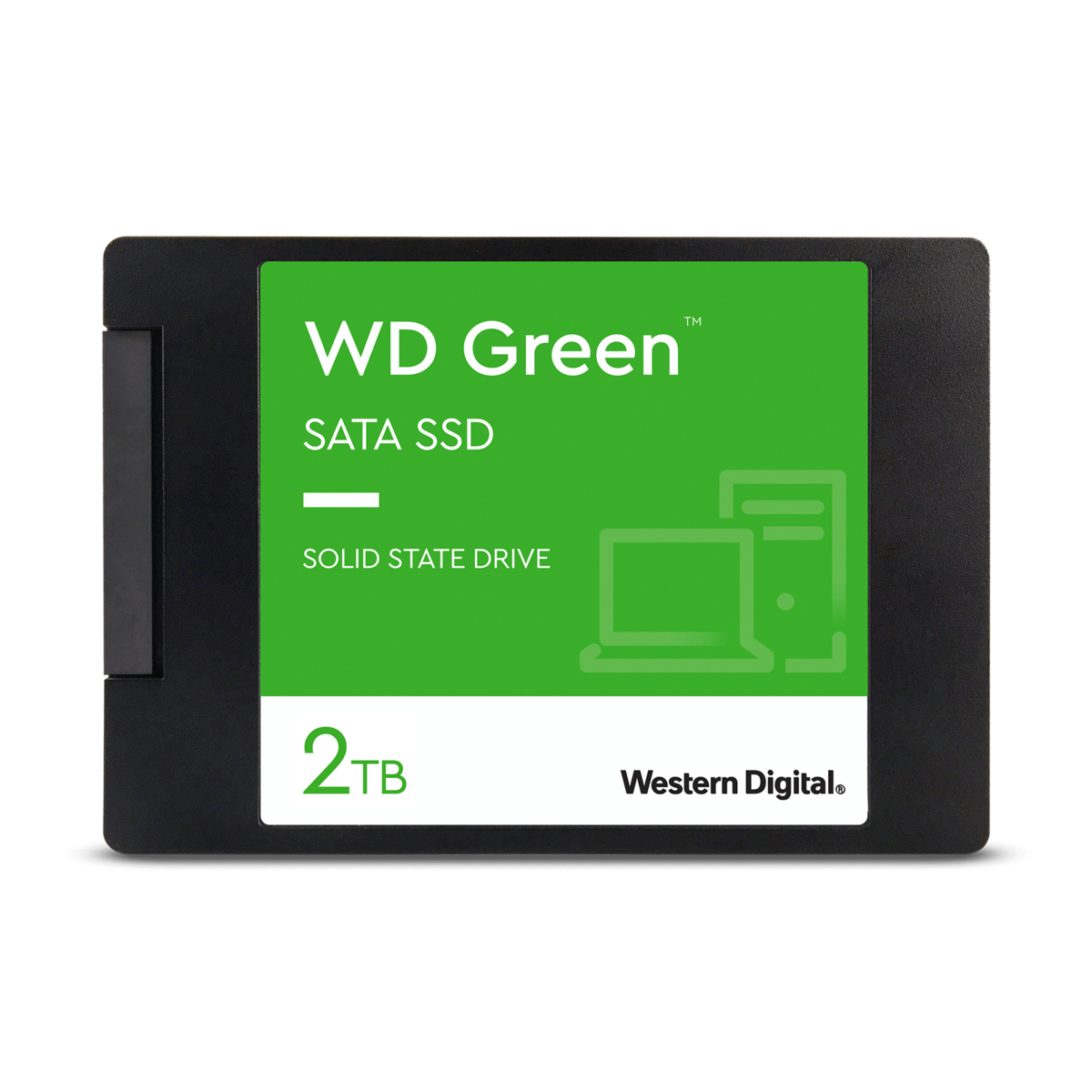 Hurtig syv Spille computerspil WD Green 2TB Internal SSD Solid State Drive - SATA 6Gb/s 2.5 Inch -  WDS200T2G0A Internal SSDs - Newegg.com