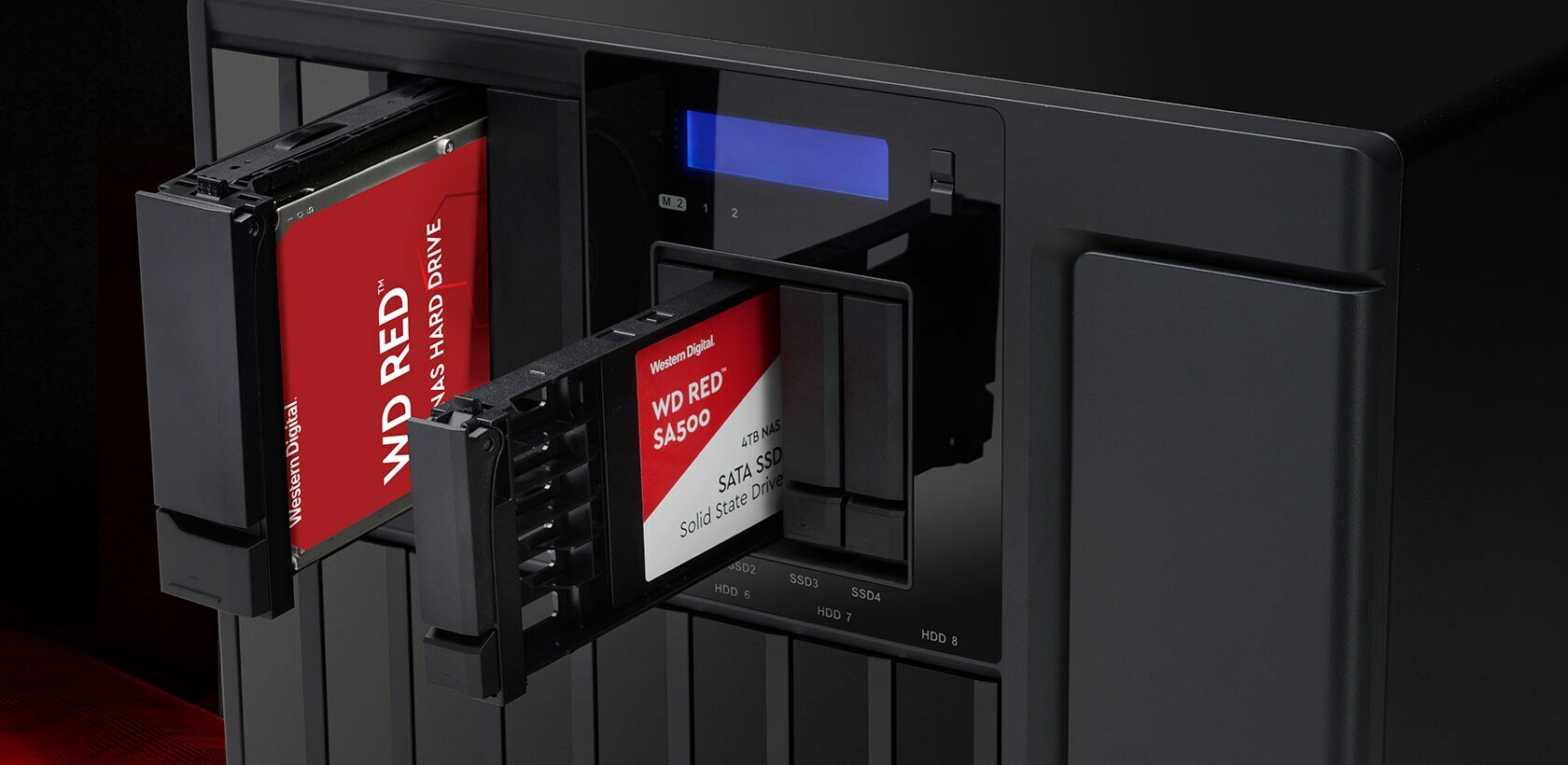 Western Digital - Disque SSD SATA NAS WD Red SA500 - SSD Interne