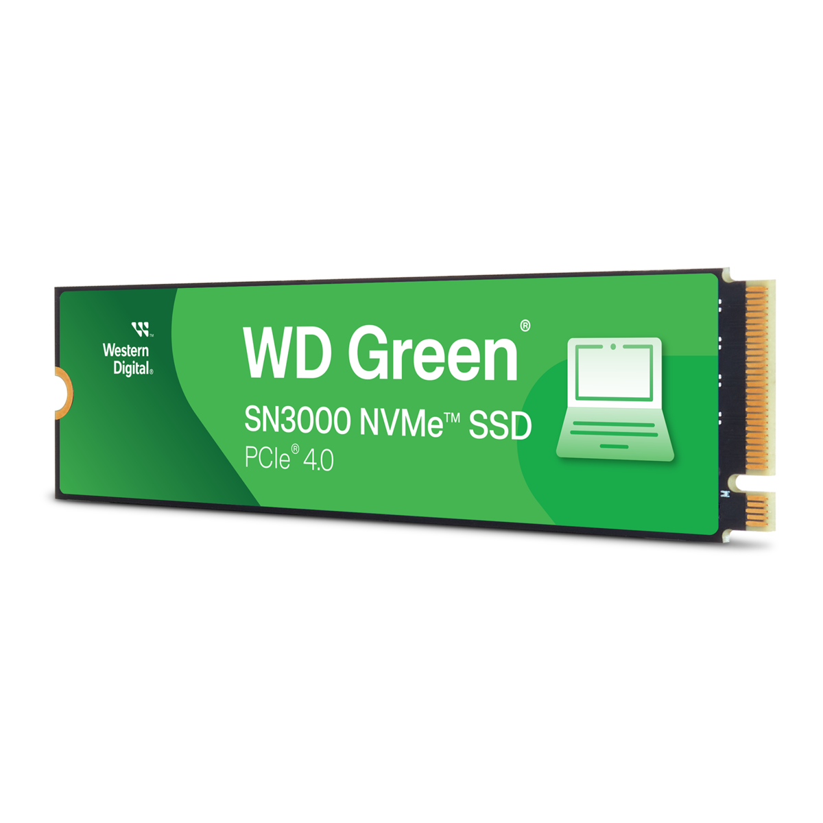 folie 1 von 2, vergrößern, wd green sn3000 nvme ssd - 2tb