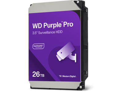 WD Purple Pro - 26TB Surveillance Hard Drive