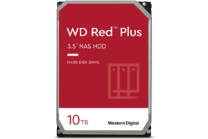 WD Red Plus 10TB NAS Hard Disk Drive - 5400 RPM Class SATA 6Gb/s, CMR,  256MB Cache, 3.5 Inch - WD101EFAX