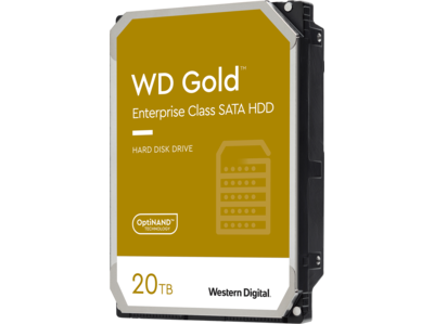WD Gold<sup>™</sup> Enterprise Class SATA HDD - 20TB