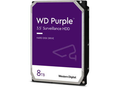 WD Purple Surveillance Hard Drive - 8TB