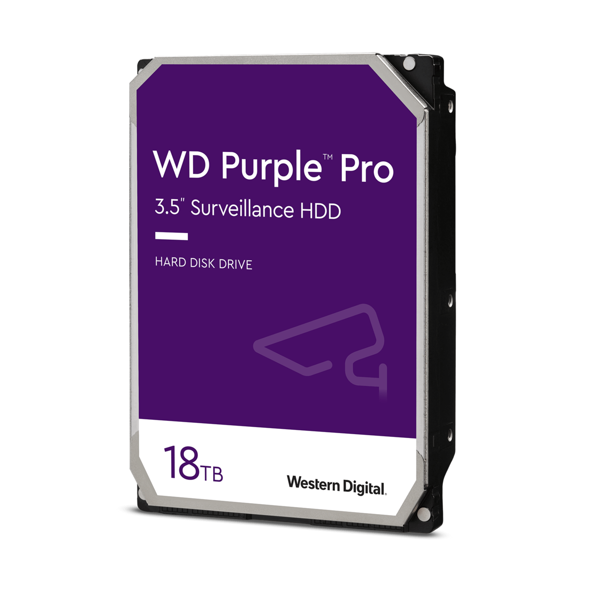 Western Digital Disque dur WD Purple Pro 3.5 SATA 18 TB