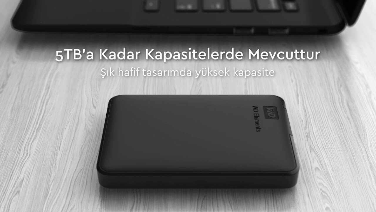 slayt 1 / 6, daha büyük görüntüyü göster, wd elements™ usb 3.0 portable hard drive 3tb