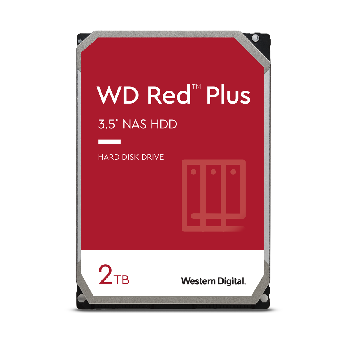 WD Red 2 TB NAS Hard Drive,- 3.5 Inch, SATA III, 64 MB Cache 