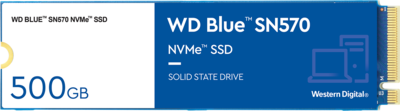 WD Blue<sup>™</sup> SN570 NVMe<sup>™</sup> SSD - 500GB