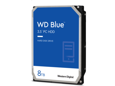 WD Blue 3.5" PC Hard Drive - 8TB